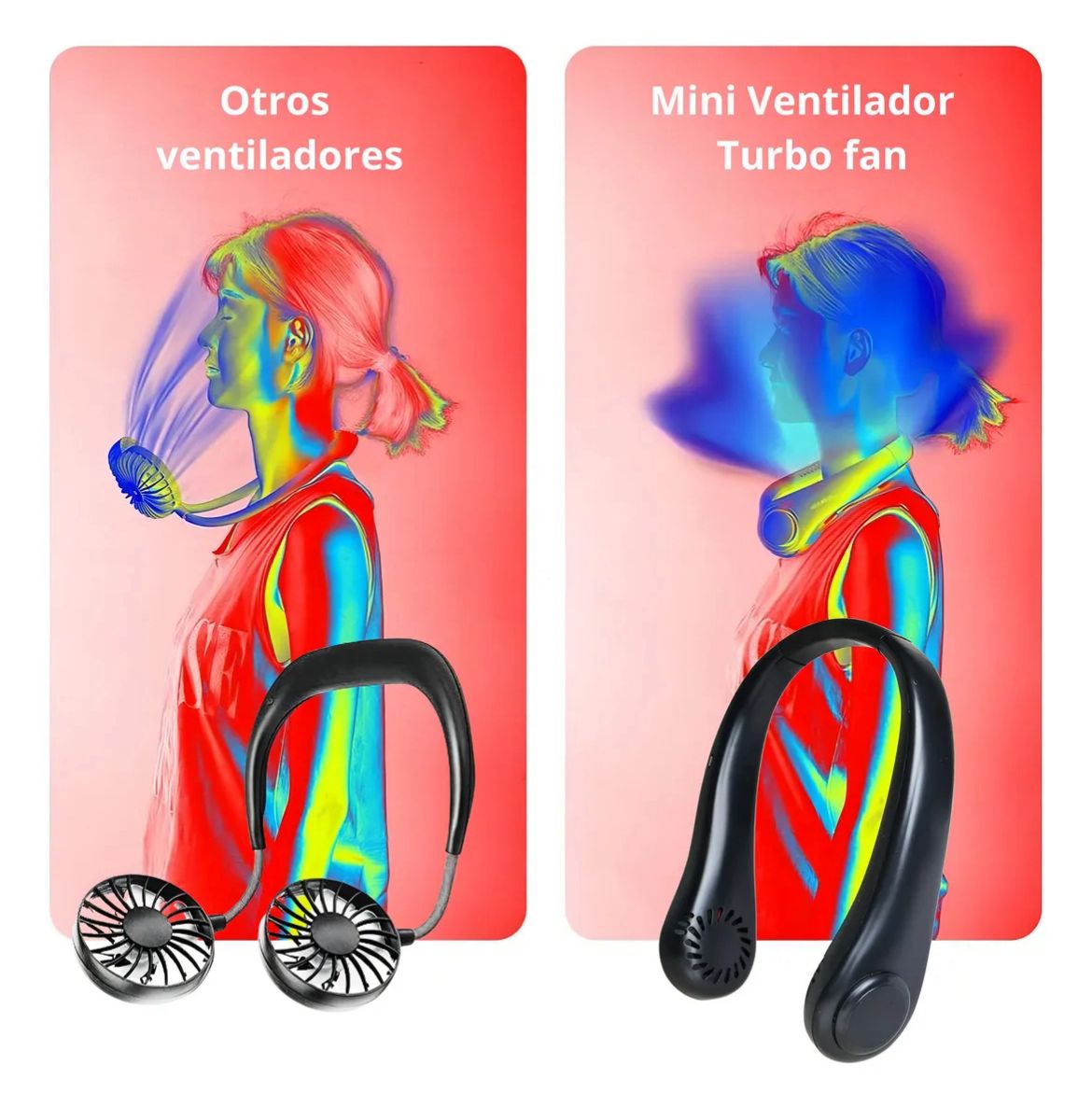 Ventilador de Cuello Portátil